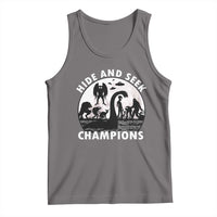 Hide And Seek Champions Tank Top Funny Cryptid Cryptozoology - Wonder Print Shop