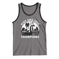 Hide And Seek Champions Tank Top Funny Cryptid Cryptozoology - Wonder Print Shop