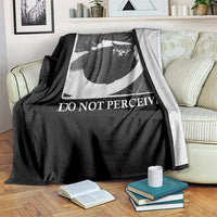 Do Not Perceive Me Funny Meme Cat Lover Throw Blanket Funny Cat Sarcstic Meme