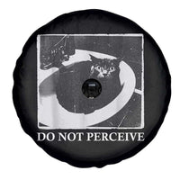 Do Not Perceive Me Funny Meme Cat Lover Spare Tire Cover Funny Cat Sarcstic Meme