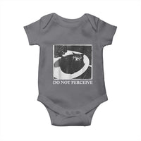 Do Not Perceive Me Funny Meme Cat Lover Baby Onesie Funny Cat Sarcstic Meme