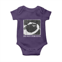Do Not Perceive Me Funny Meme Cat Lover Baby Onesie Funny Cat Sarcstic Meme