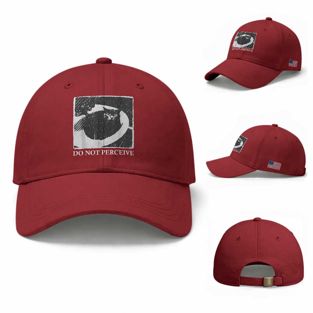 Do Not Perceive Me Funny Meme Cat Lover Baseball Cap Funny Cat Sarcstic Meme