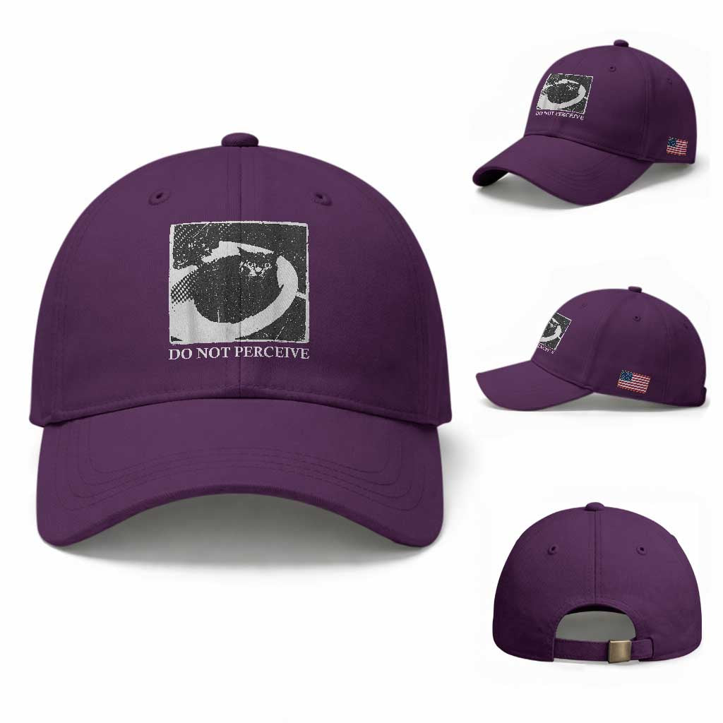 Do Not Perceive Me Funny Meme Cat Lover Baseball Cap Funny Cat Sarcstic Meme