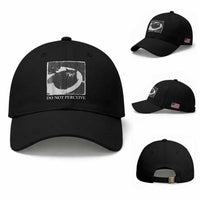 Do Not Perceive Me Funny Meme Cat Lover Baseball Cap Funny Cat Sarcstic Meme