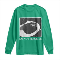Do Not Perceive Me Funny Meme Cat Lover Long Sleeve Shirt Funny Cat Sarcstic Meme