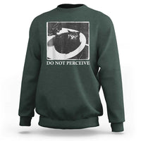 Do Not Perceive Me Funny Meme Cat Lover Sweatshirt Funny Cat Sarcstic Meme