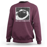 Do Not Perceive Me Funny Meme Cat Lover Sweatshirt Funny Cat Sarcstic Meme