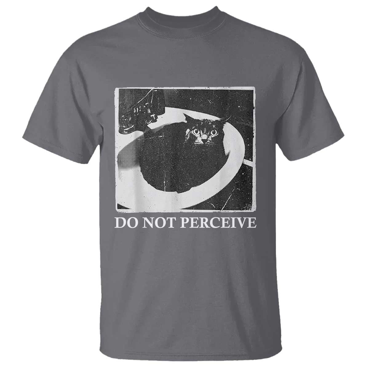 Do Not Perceive Me Funny Meme Cat Lover T Shirt Funny Cat Sarcstic Meme
