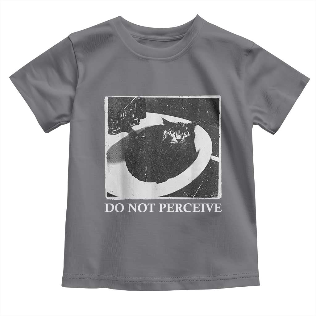 Do Not Perceive Me Funny Meme Cat Lover Toddler T Shirt Funny Cat Sarcstic Meme