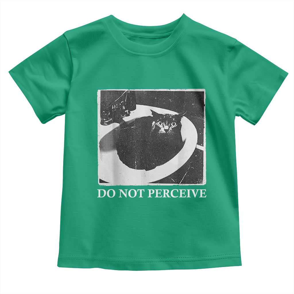 Do Not Perceive Me Funny Meme Cat Lover Toddler T Shirt Funny Cat Sarcstic Meme