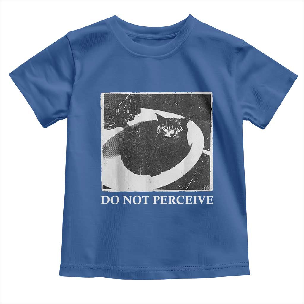 Do Not Perceive Me Funny Meme Cat Lover Toddler T Shirt Funny Cat Sarcstic Meme