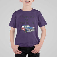 I Survived My Trip to NYC T Shirt For Kid Funny New York City USA Flag Taxi Meme Gift