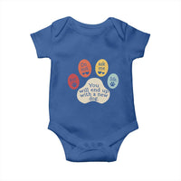 Do Not Ask Me For Life Advice Baby Onesie Funny Sarcastic Dog Lover Gift