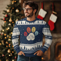 Do Not Ask Me For Life Advice Ugly Christmas Sweater Funny Sarcastic Dog Lover Gift