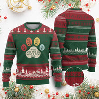 Do Not Ask Me For Life Advice Ugly Christmas Sweater Funny Sarcastic Dog Lover Gift