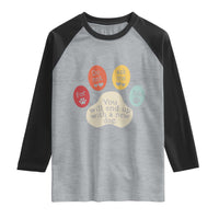 Do Not Ask Me For Life Advice Raglan Shirt Funny Sarcastic Dog Lover Gift