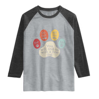 Do Not Ask Me For Life Advice Raglan Shirt Funny Sarcastic Dog Lover Gift