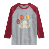 Do Not Ask Me For Life Advice Raglan Shirt Funny Sarcastic Dog Lover Gift
