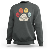 Do Not Ask Me For Life Advice Sweatshirt Funny Sarcastic Dog Lover Gift