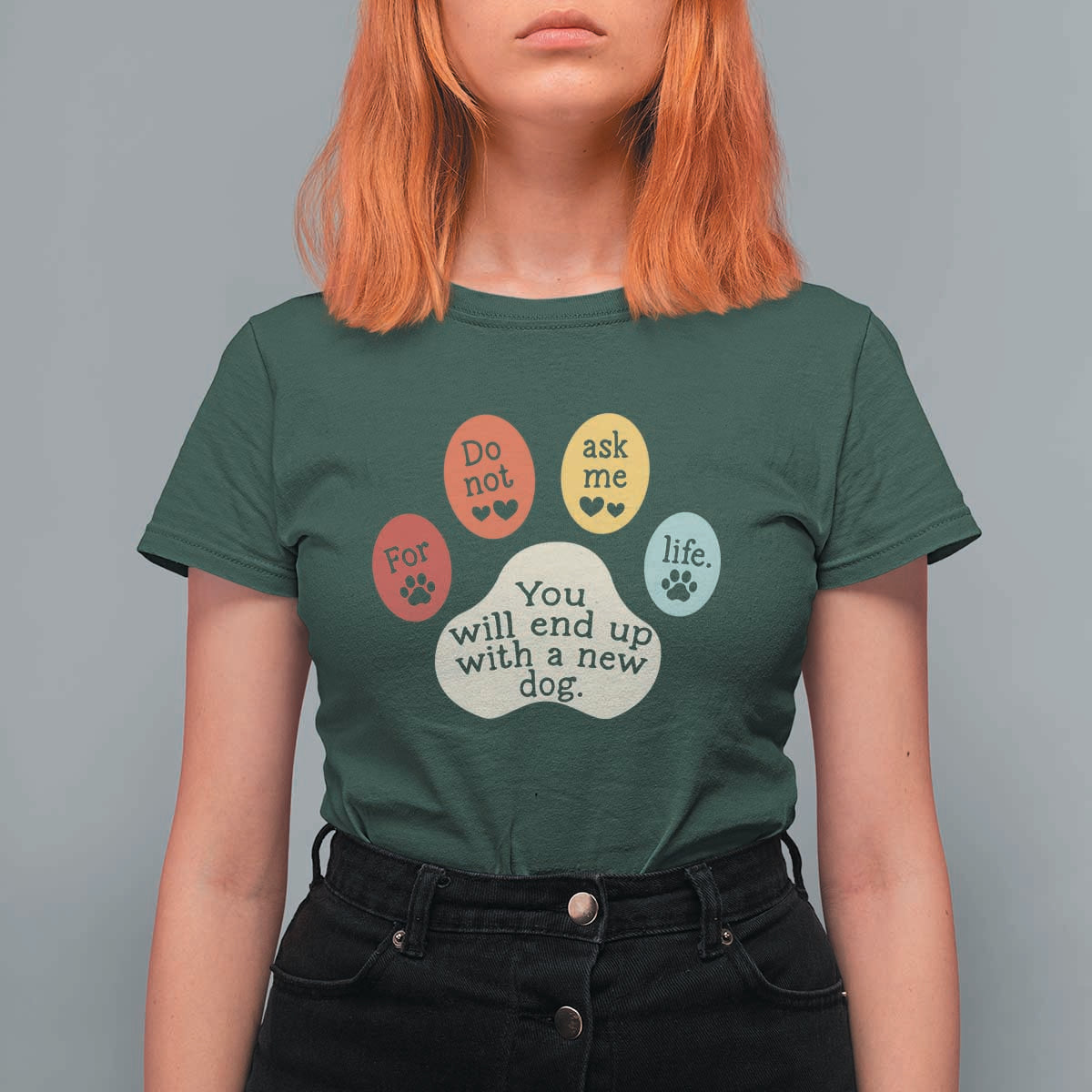 Do Not Ask Me For Life Advice T Shirt For Women Funny Sarcastic Dog Lover Gift