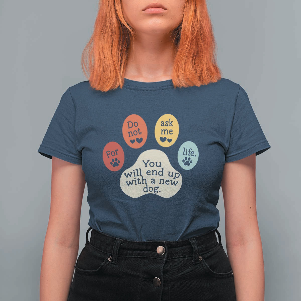 Do Not Ask Me For Life Advice T Shirt For Women Funny Sarcastic Dog Lover Gift