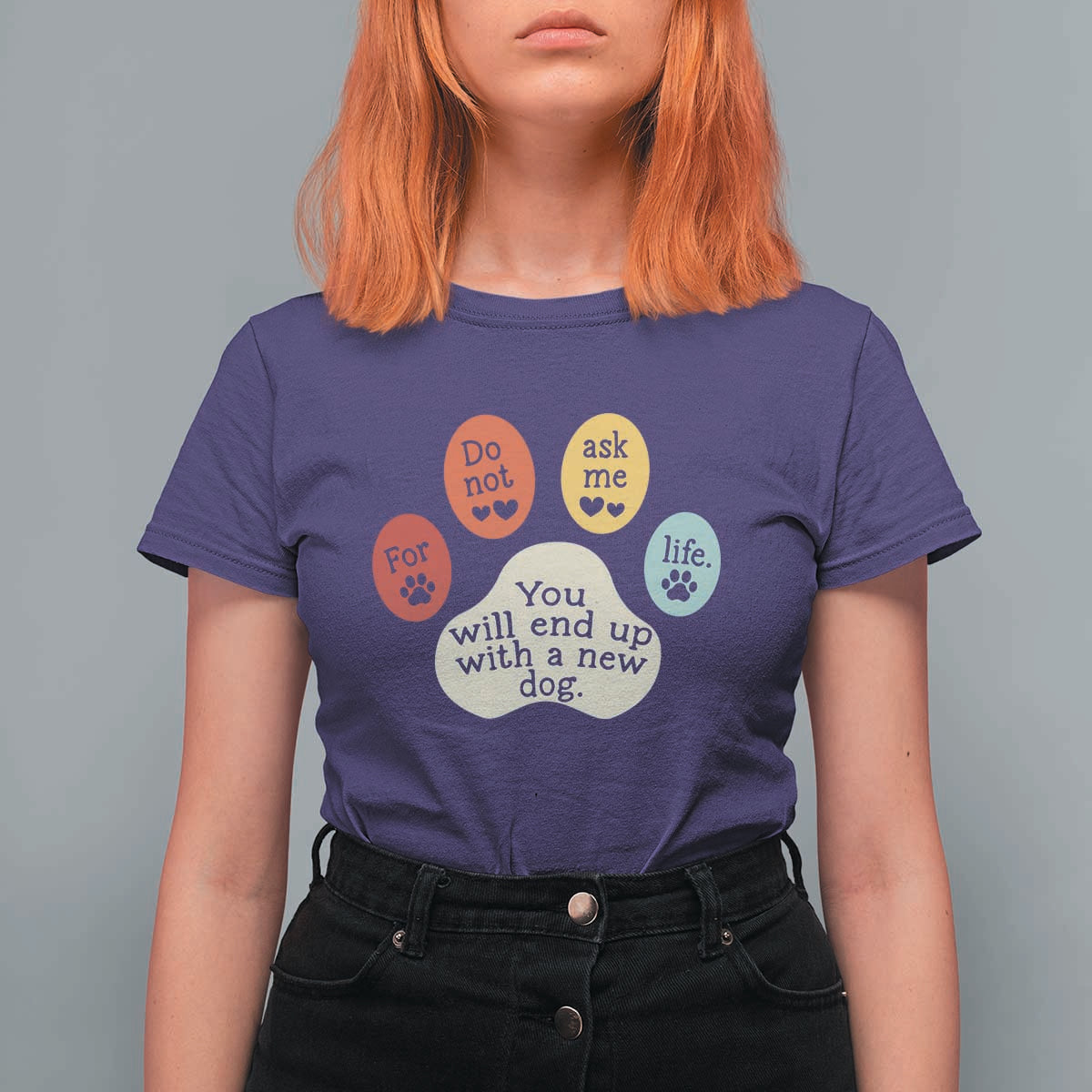 Do Not Ask Me For Life Advice T Shirt For Women Funny Sarcastic Dog Lover Gift