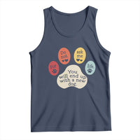 Do Not Ask Me For Life Advice Tank Top Funny Sarcastic Dog Lover Gift