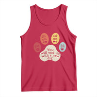 Do Not Ask Me For Life Advice Tank Top Funny Sarcastic Dog Lover Gift