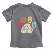 Do Not Ask Me For Life Advice Toddler T Shirt Funny Sarcastic Dog Lover Gift