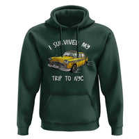 I Survived My Trip to NYC Hoodie Funny New York City Yellow Taxi Meme