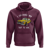 I Survived My Trip to NYC Hoodie Funny New York City Yellow Taxi Meme