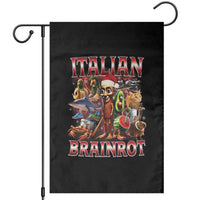 Italian Brainrot Christmas Meme Garden Flag Funny Brain Rot Gen Z Meme - Wonder Print Shop