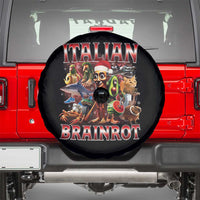 Italian Brainrot Christmas Meme Spare Tire Cover Funny Brain Rot Gen Z Meme - Wonder Print Shop