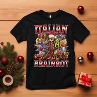 Italian Brainrot Christmas Meme T Shirt Funny Brain Rot Gen Z Meme - Wonder Print Shop