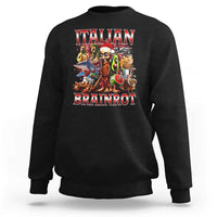 Italian Brainrot Christmas Meme Sweatshirt Funny Brain Rot Gen Z Meme - Wonder Print Shop