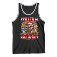 Italian Brainrot Christmas Meme Tank Top Funny Brain Rot Gen Z Meme - Wonder Print Shop