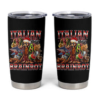 Italian Brainrot Christmas Meme Tumbler Cup Funny Brain Rot Gen Z Meme - Wonder Print Shop