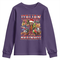 Italian Brainrot Christmas Meme Youth Sweatshirt Funny Brain Rot Gen Z Meme - Wonder Print Shop
