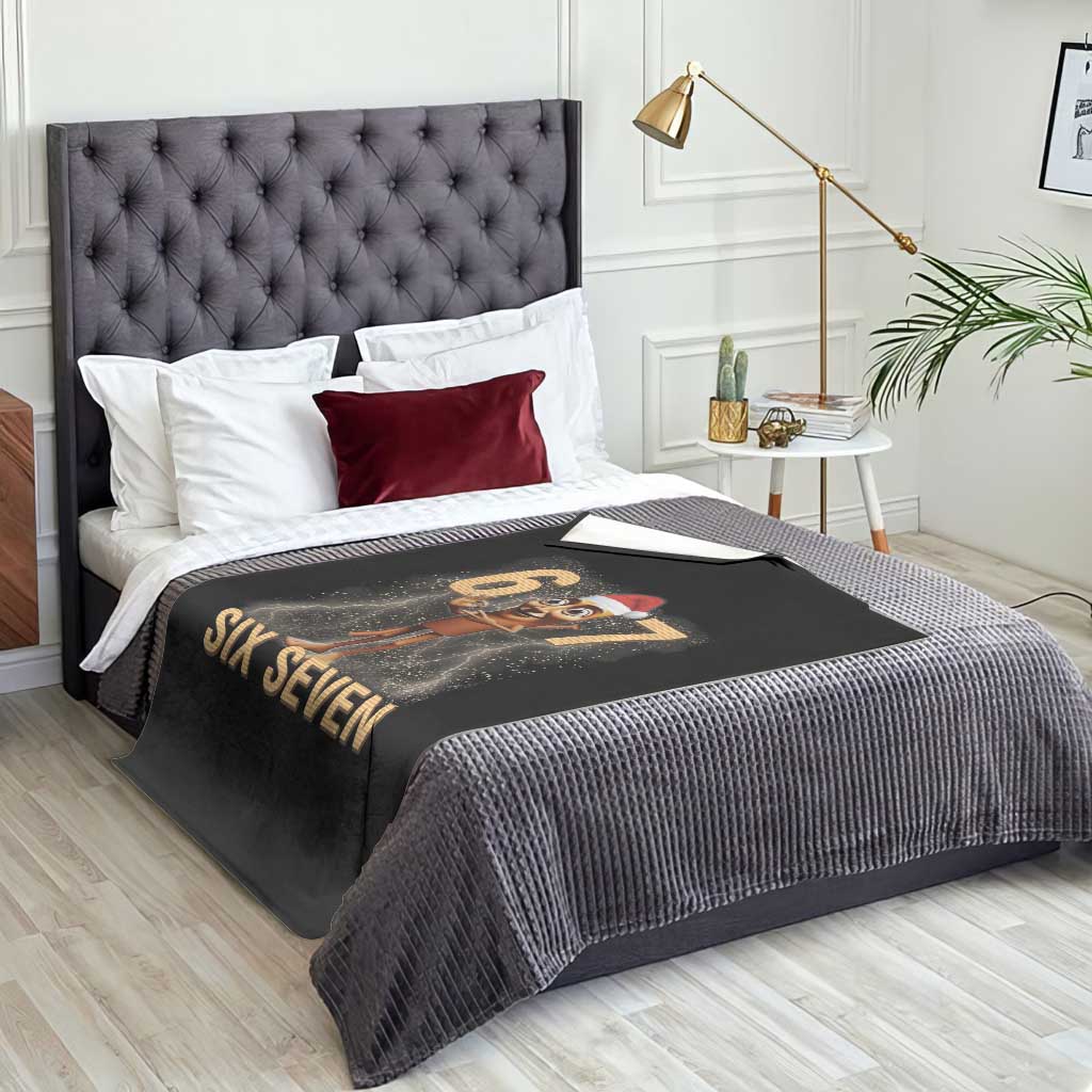 67 Six Seven Italian Brainrot Meme Throw Blanket Funny Tung Tung Tung Sahur Christmas - Wonder Print Shop