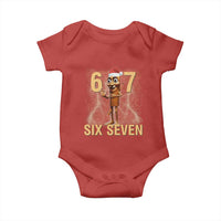 67 Six Seven Italian Brainrot Meme Baby Onesie Funny Tung Tung Tung Sahur Christmas - Wonder Print Shop