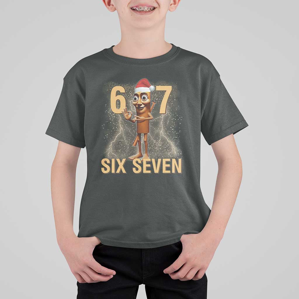 67 Six Seven Italian Brainrot Meme T Shirt For Kid Funny Tung Tung Tung Sahur Christmas - Wonder Print Shop
