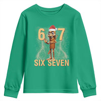 67 Six Seven Italian Brainrot Meme Youth Sweatshirt Funny Tung Tung Tung Sahur Christmas - Wonder Print Shop