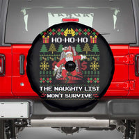 Nakatomi Plaza Christmas Spare Tire Cover Funny Santa Gun Cosplay Xmas - Wonder Print Shop