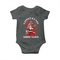 Nakatomi Plaza Christmas Baby Onesie Yippee Ki Yay Santa Claus - Wonder Print Shop