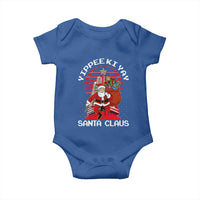 Nakatomi Plaza Christmas Baby Onesie Yippee Ki Yay Santa Claus - Wonder Print Shop