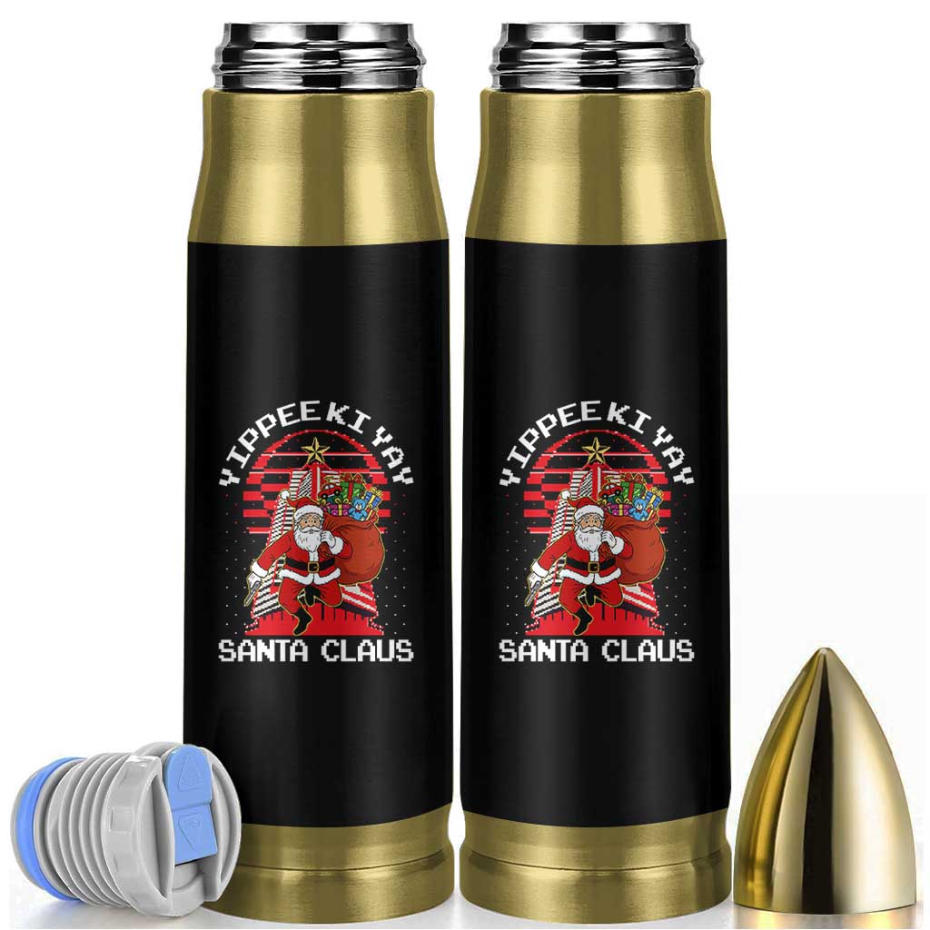 Nakatomi Plaza Christmas Bullet Tumbler Yippee Ki Yay Santa Claus - Wonder Print Shop