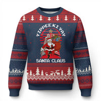 Nakatomi Plaza Xmas Ugly Christmas Sweater Yippee Ki Yay Santa Claus - Wonder Print Shop