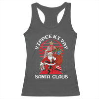 Nakatomi Plaza Christmas Racerback Tank Top Yippee Ki Yay Santa Claus - Wonder Print Shop