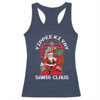 Nakatomi Plaza Christmas Racerback Tank Top Yippee Ki Yay Santa Claus - Wonder Print Shop